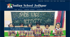 Desktop Screenshot of indianschooljodhpur.com