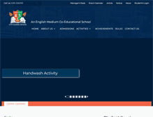 Tablet Screenshot of indianschooljodhpur.com